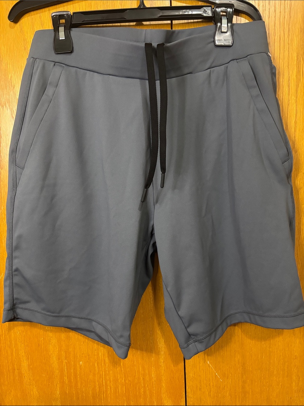 Men's Athletic Drawstring Shorts — Slate Gray